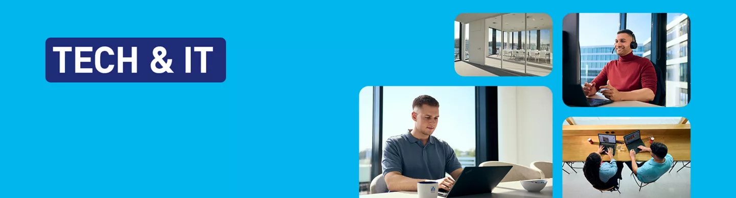 Mitarbeiterin IT und Technoloy