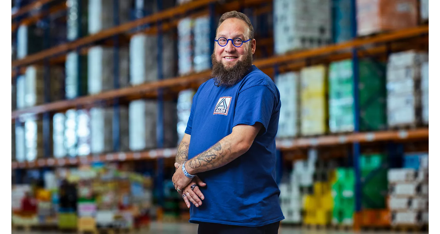 magazijnmedewerker Joeri