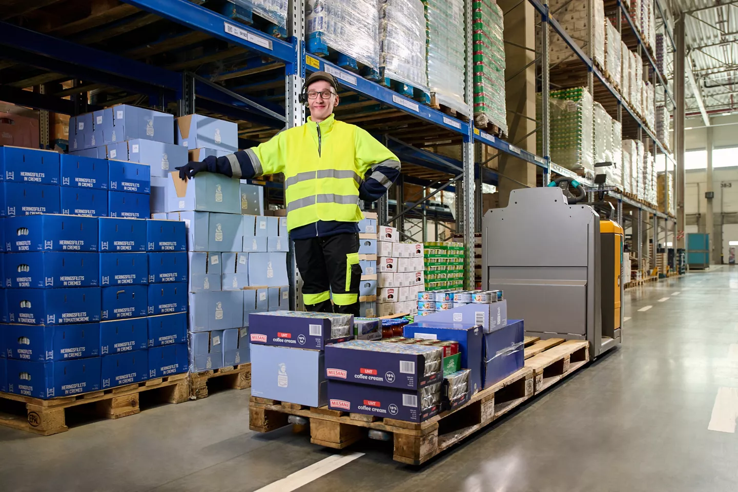 Magazynier w ALDI kompletacja