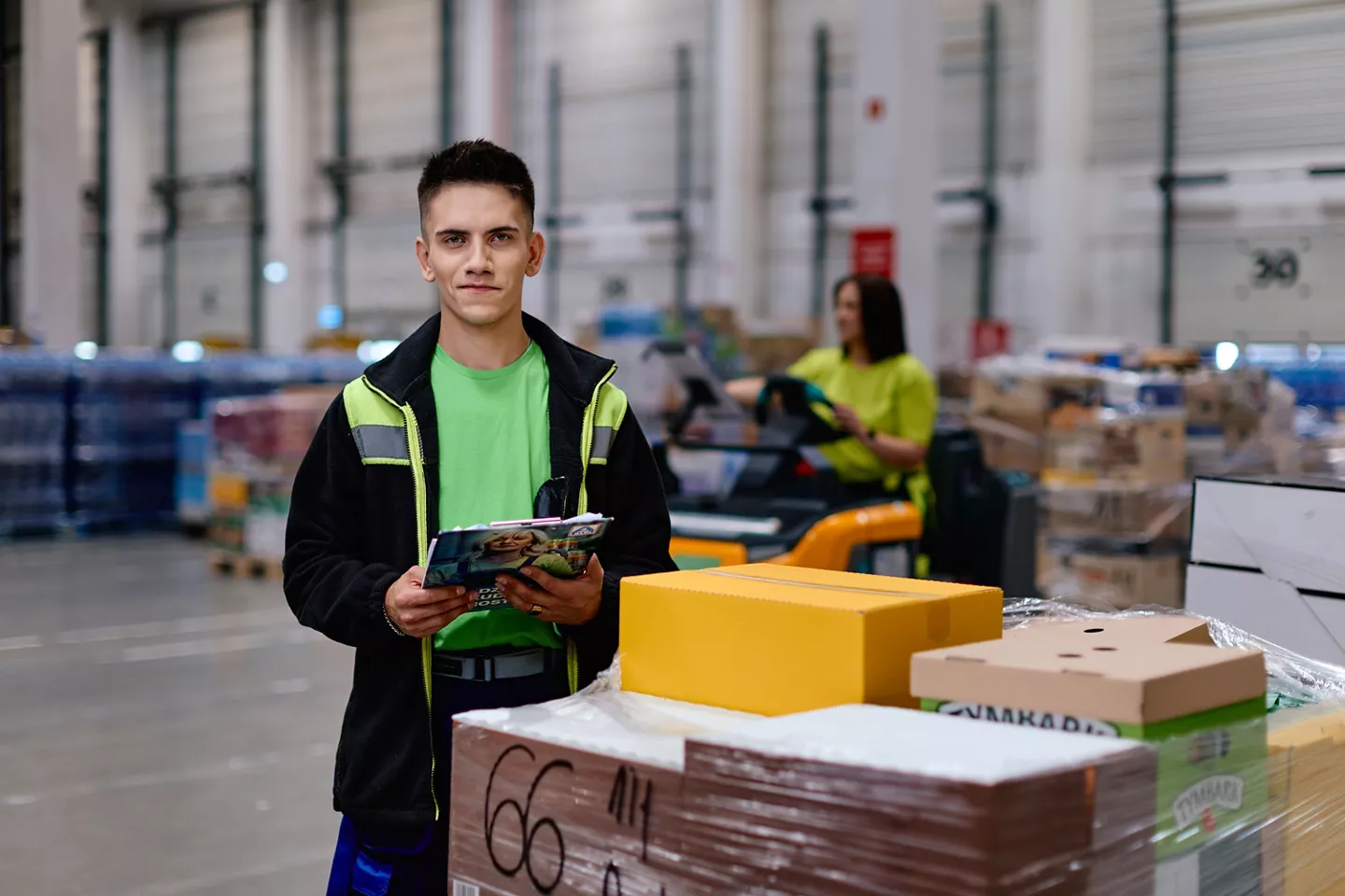 Praca w magazynie ALDI