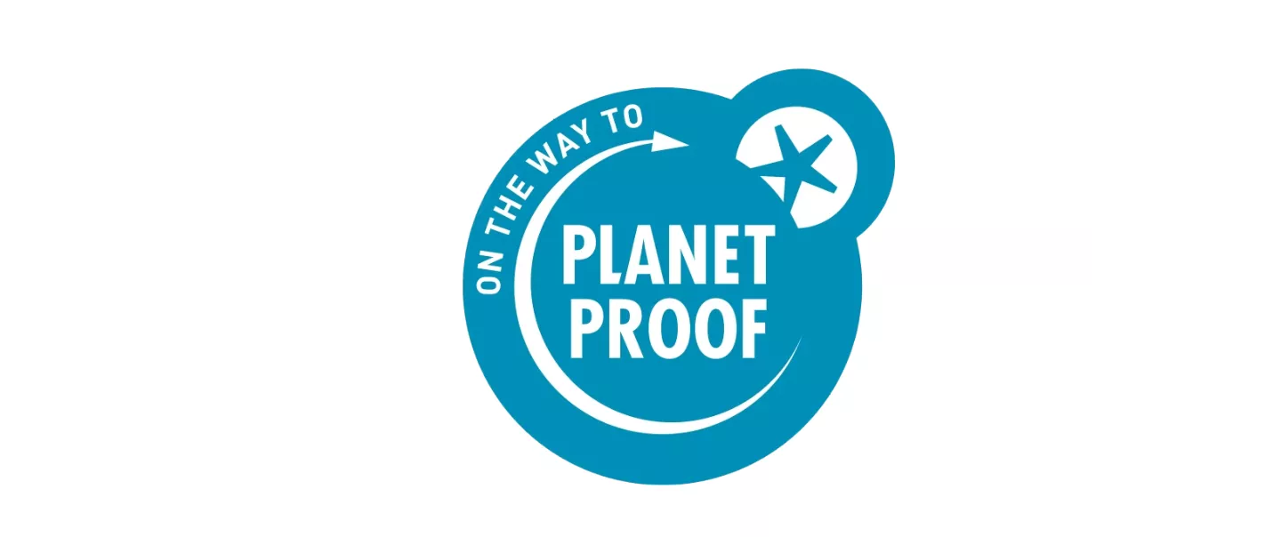 Planet proof logo aldi