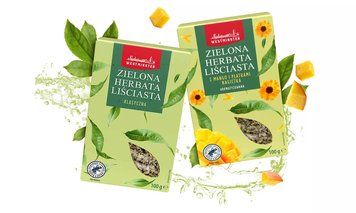 Herbata zielona liściasta