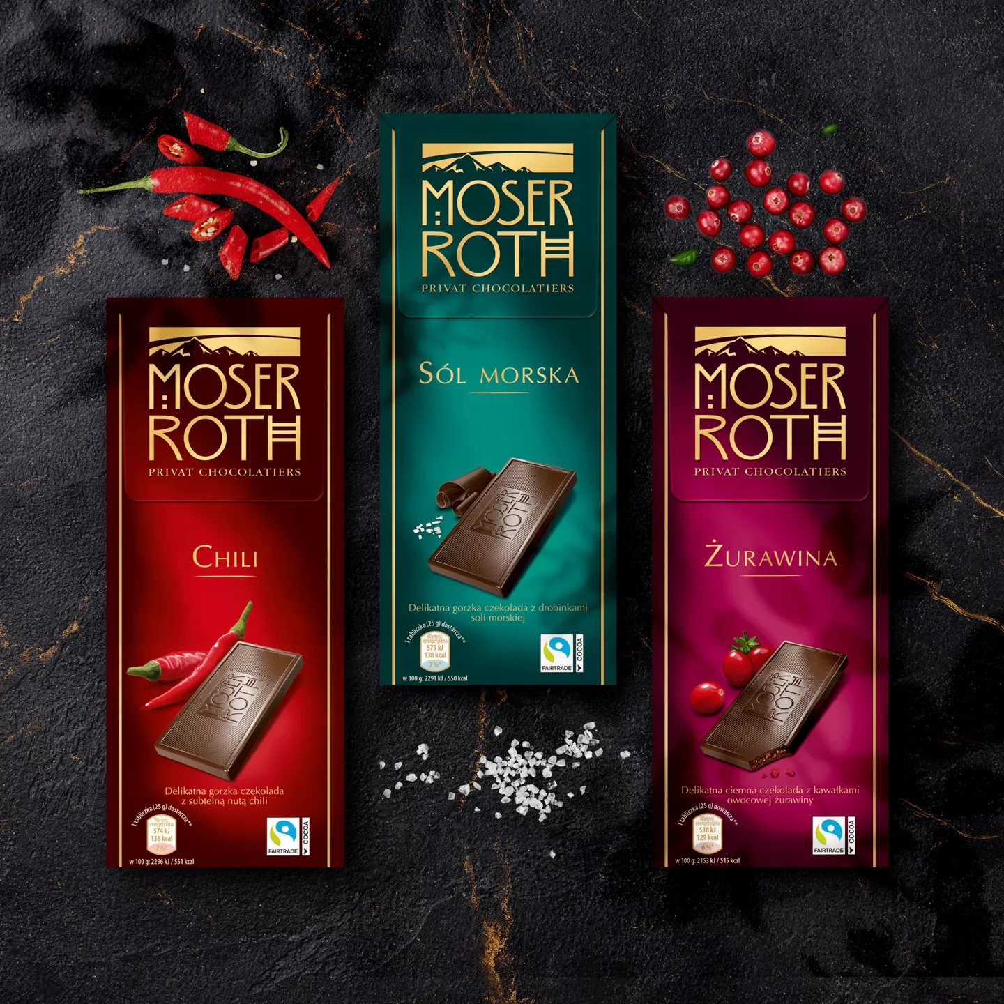 Moser Roth czekolady 