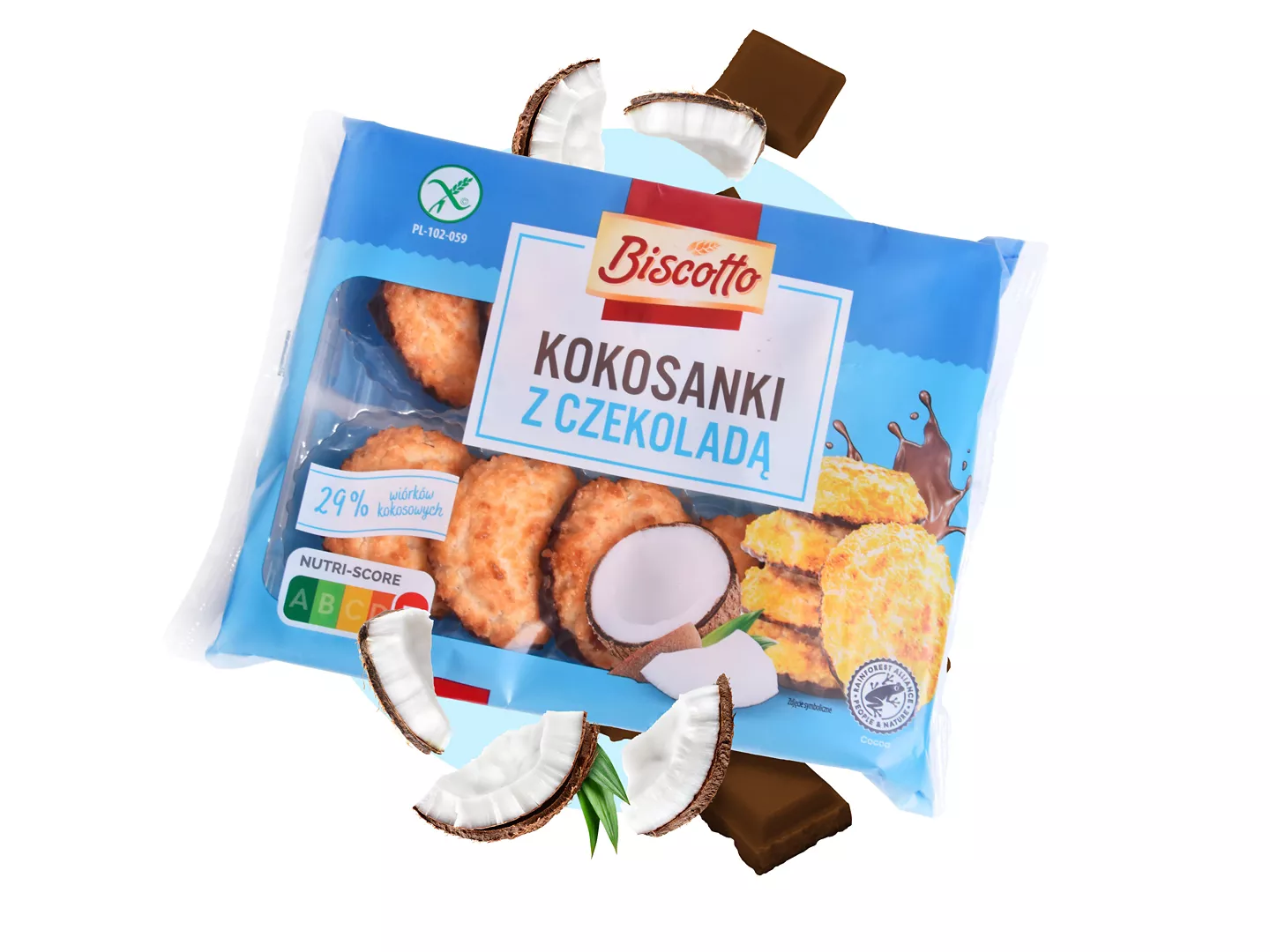 KOKOSANKI Z CZEKOLADĄ