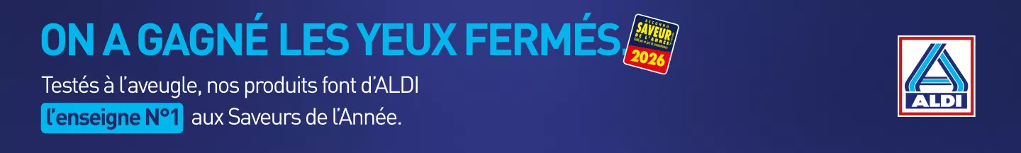 Nos produits élus Saveur de l'Année