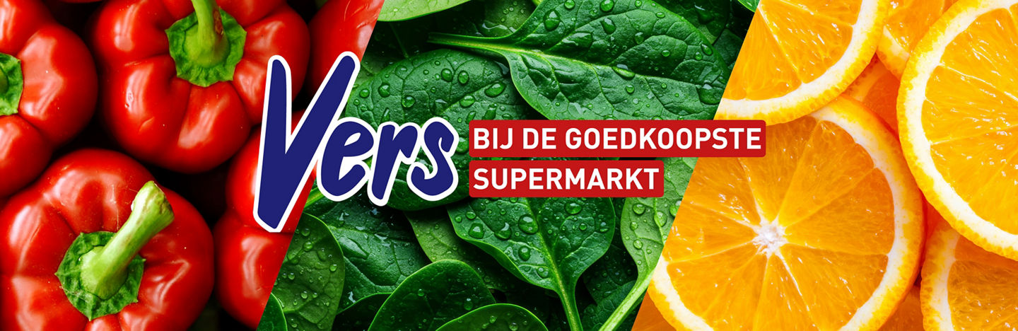 Vers bij de goedkoopste supermarkt