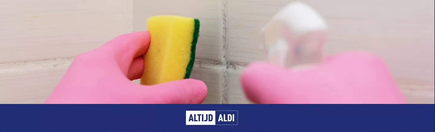 schimmel in badkamer