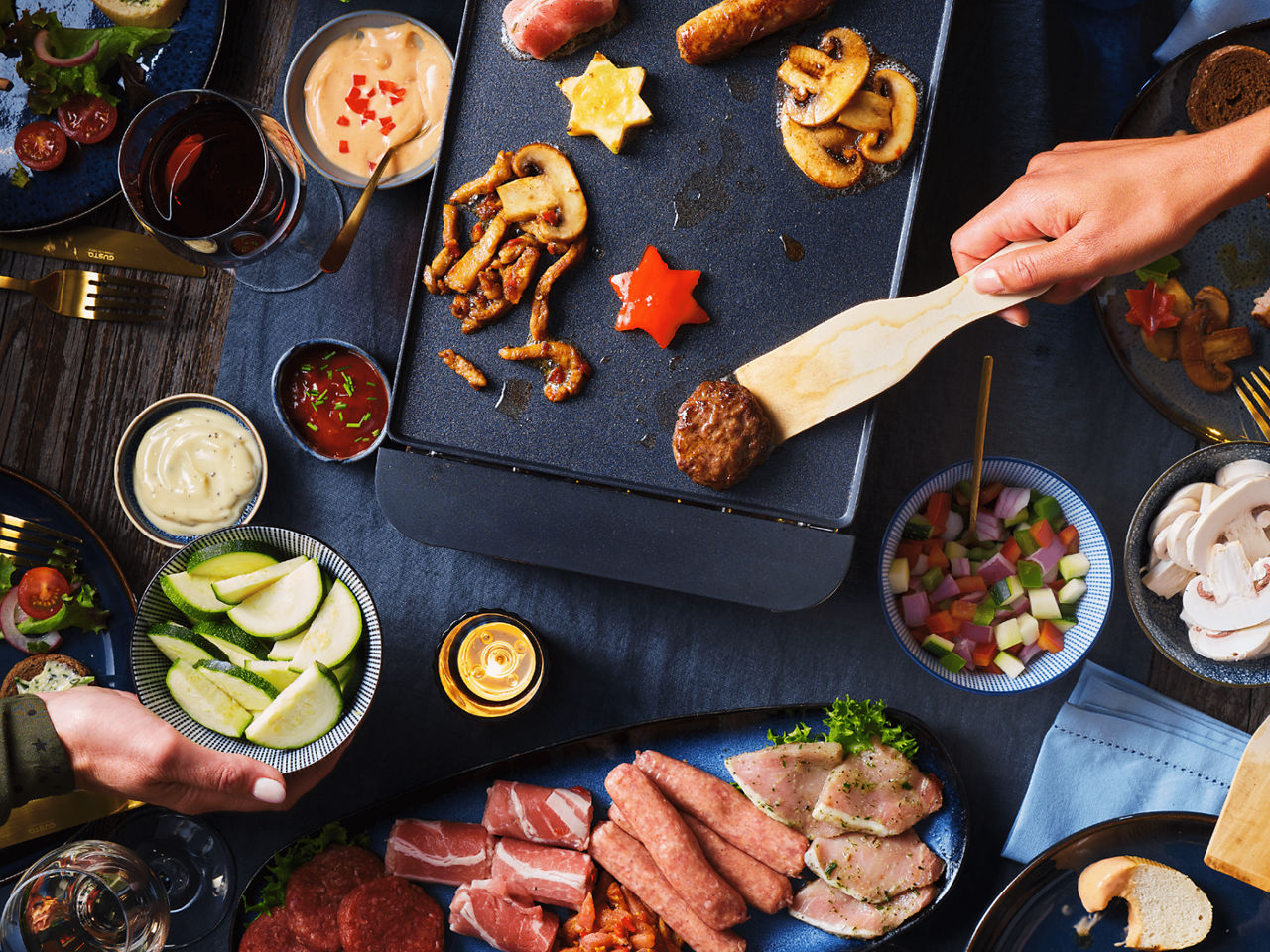 Gourmetten bij Aldi
