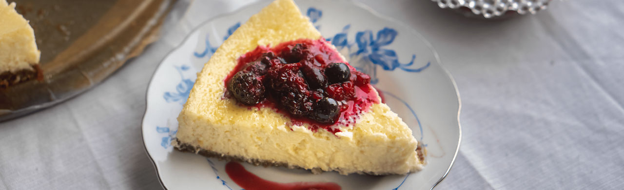 Klassieke New York Cheesecake