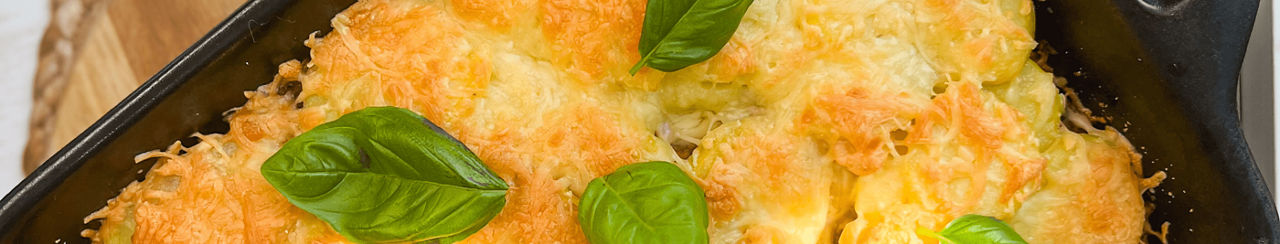 Ovenschotel met courgette en spicy gehakt ALDI