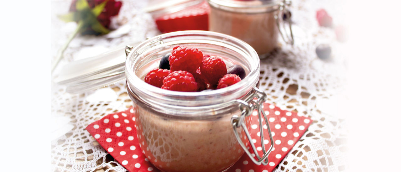 Aardbeienmousse van ALDI