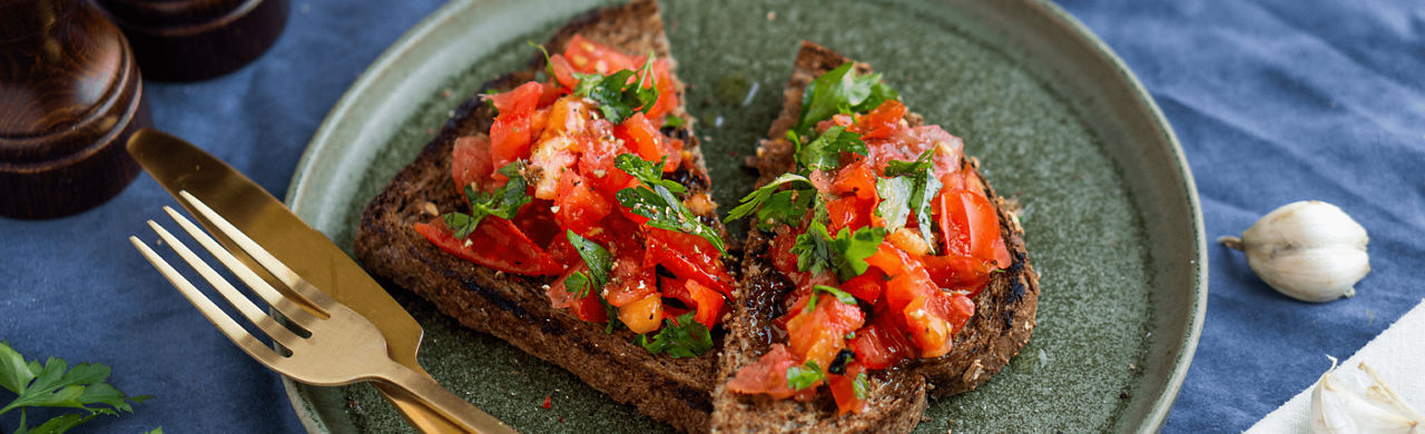 Pan con tomate op volkorenbrood - ALDI Supermarkten