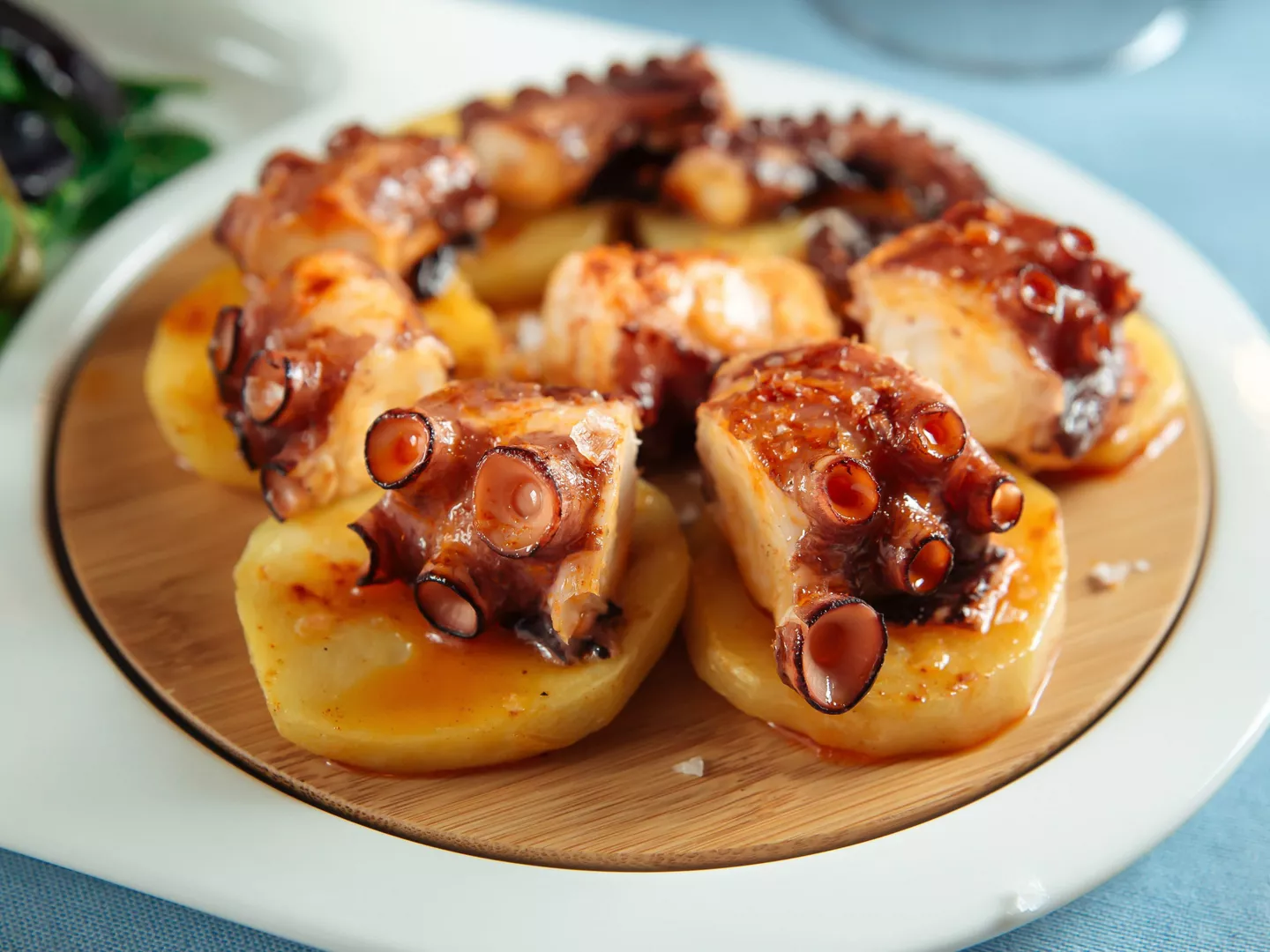 Receta pulpo cocido a feira con patatas