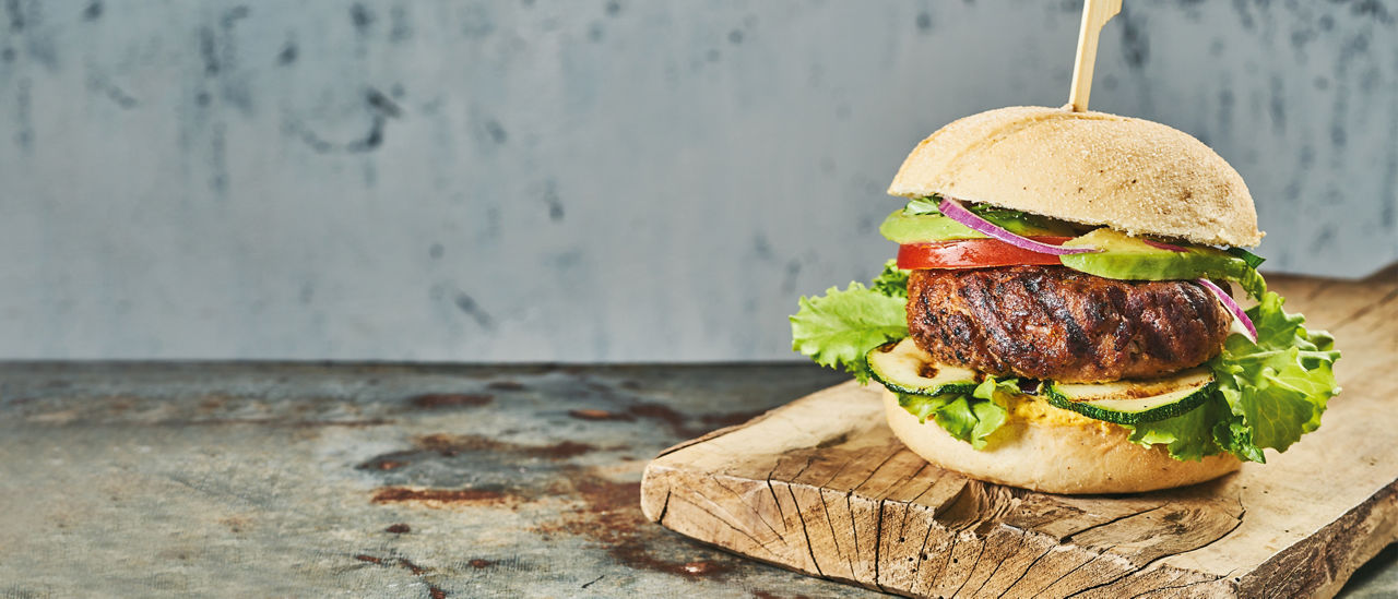 Stoere gehaktburger van ALDI