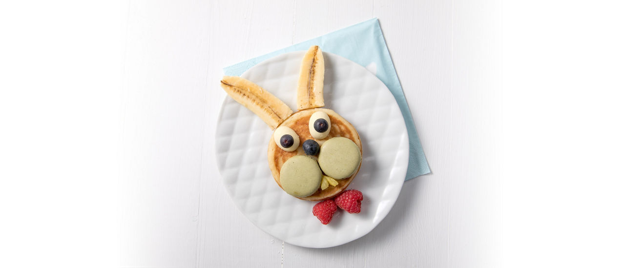 Paashaas pancakes van ALDI