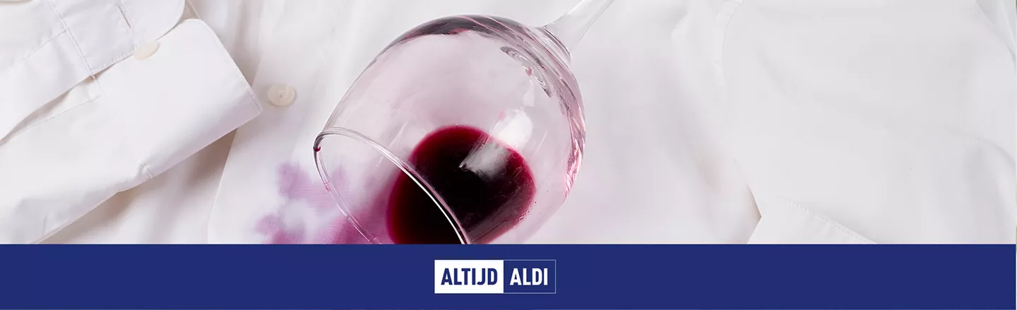 rode wijn vlek verwijderen