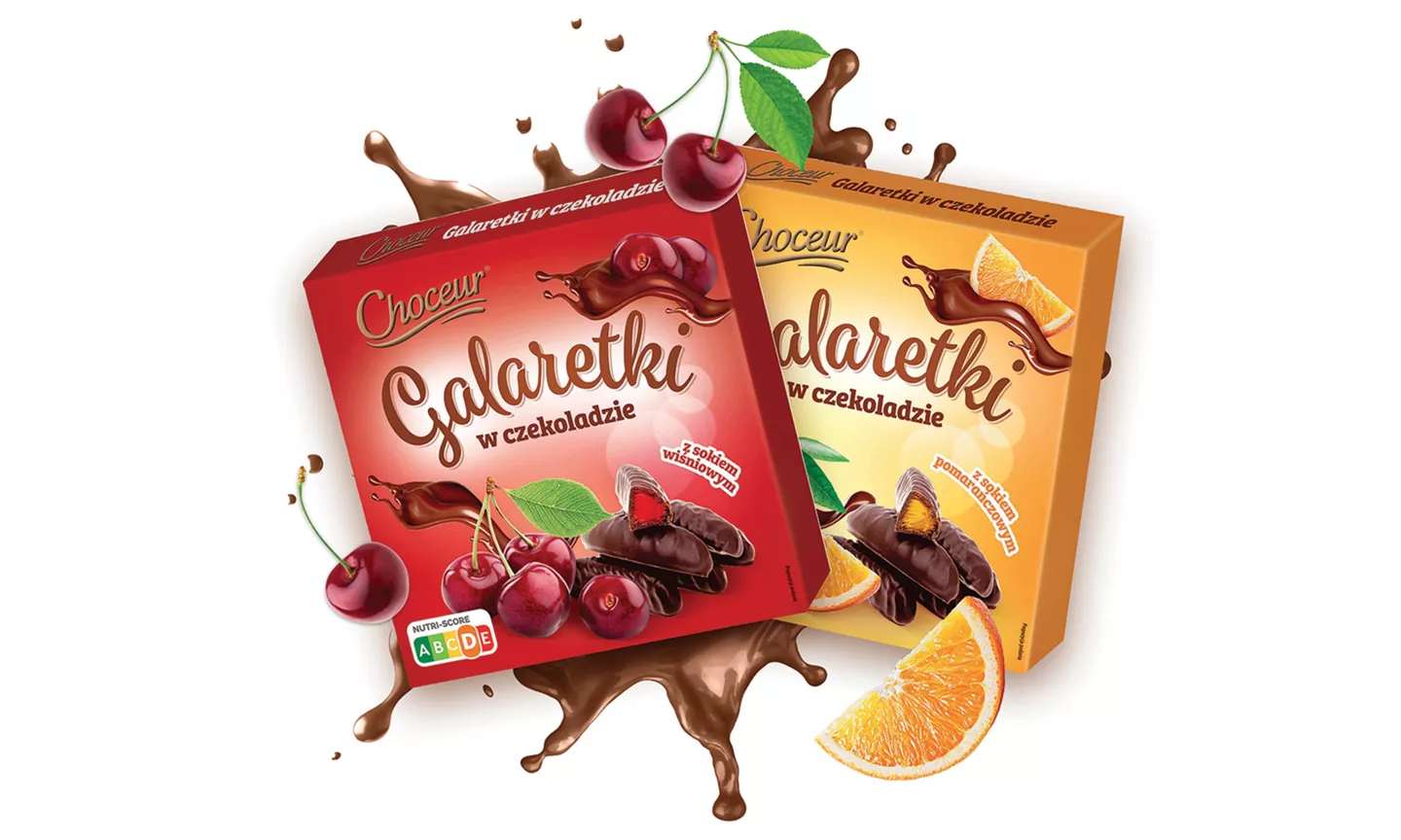 GALARETKI W CZEKOLADZIE