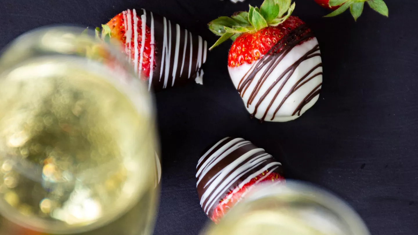 Champagne et chocolats