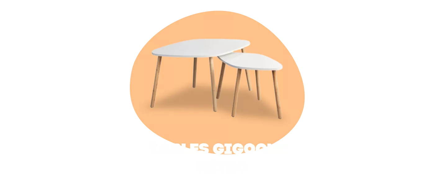 Tables gigogne rétro