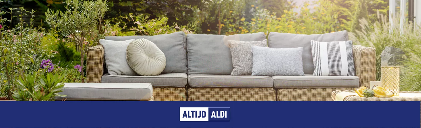 tuinkussens schoonmaken