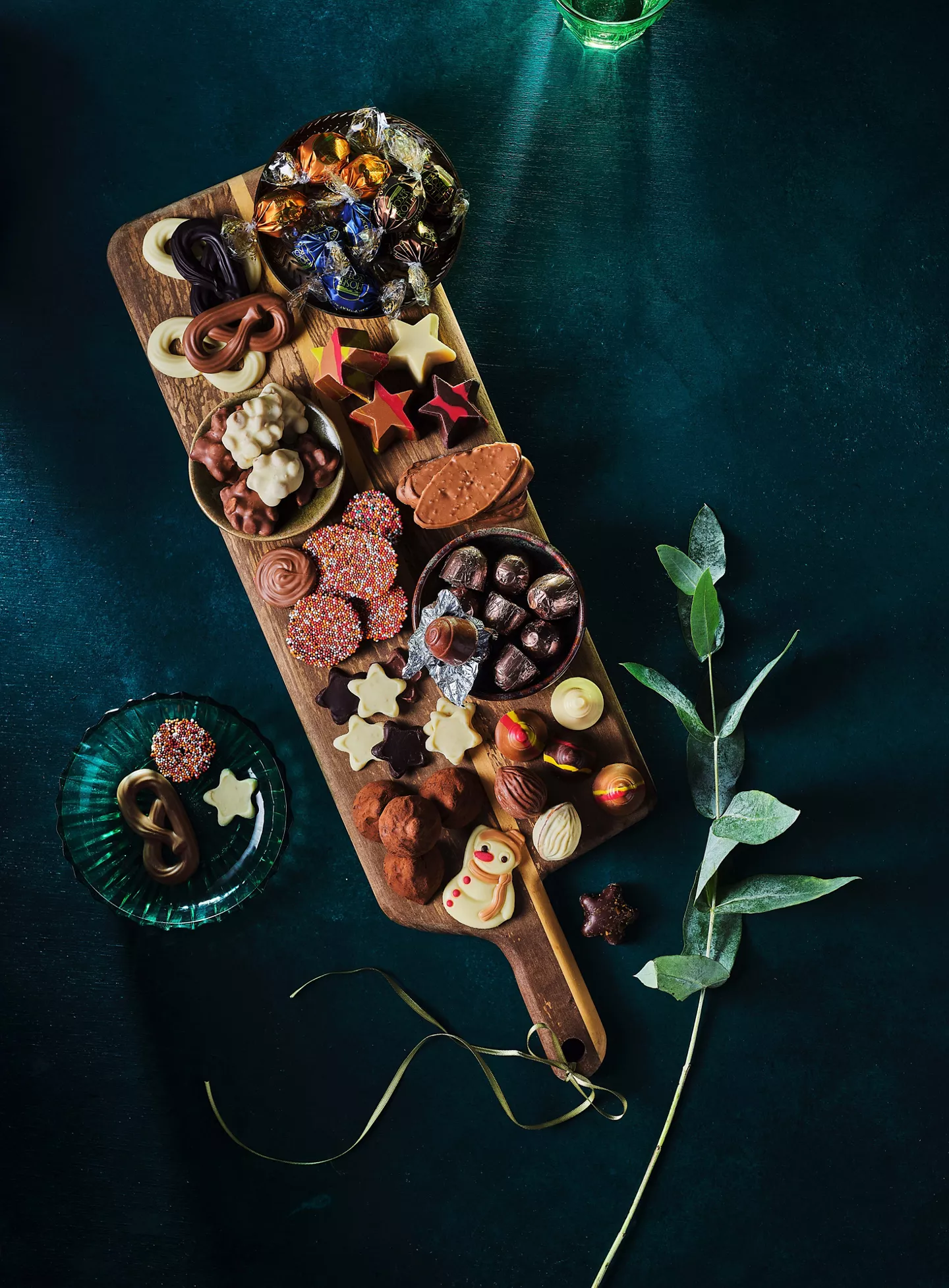 Chocolade borrelplank