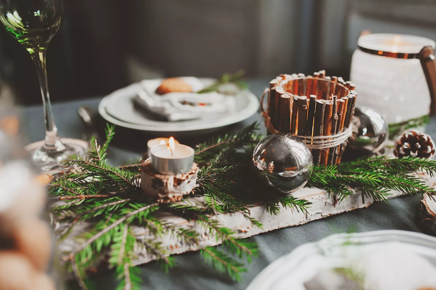 Kersttafel versieren met ALDI