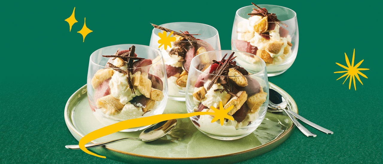 Stoofpeertjes-tiramisu bij ALDI