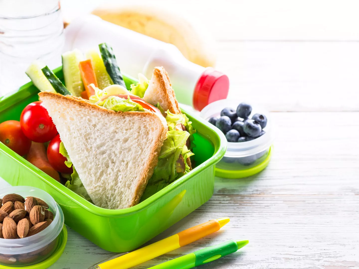 Almuerzos para niños para llevar al colegio