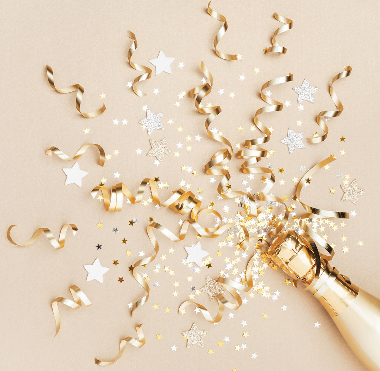 Champagne glitter
