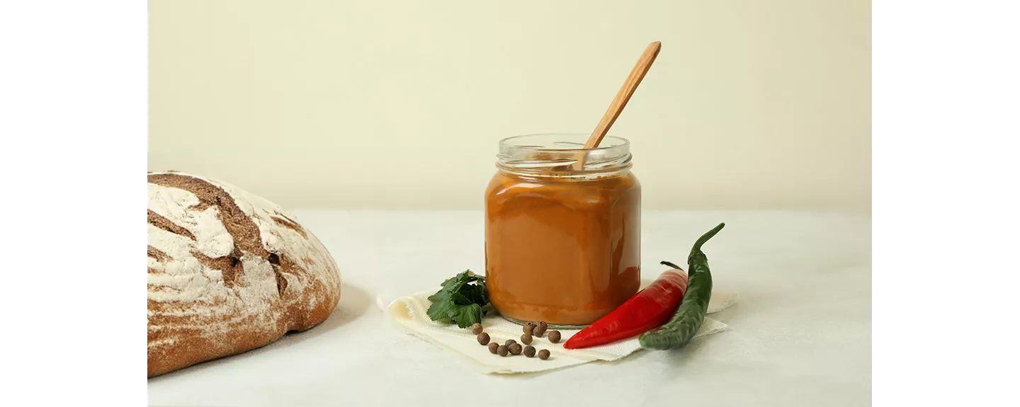 Paté de pimientos asados para un picoteo de verano