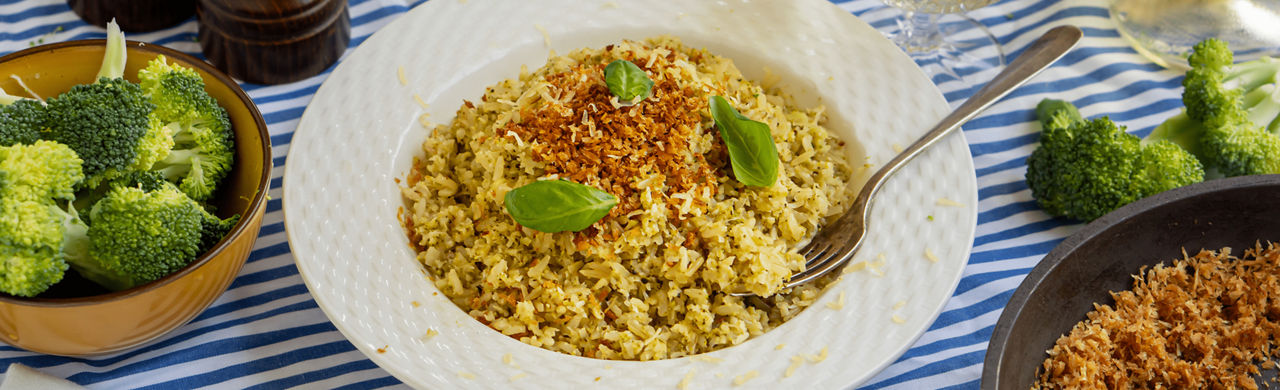 Broccoli risotto