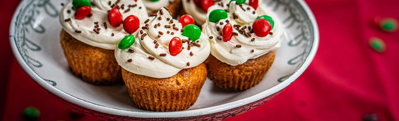 Makkelijke kerst cupcakes 
