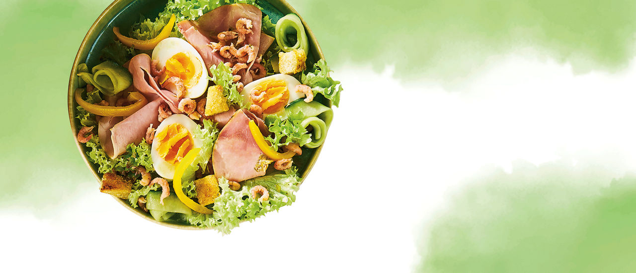 Kropsla tricolore salade