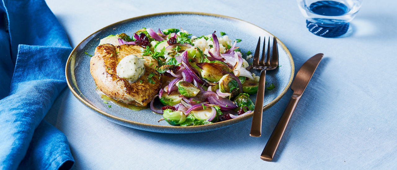 Kipfilet met kruidenboter van ALDI