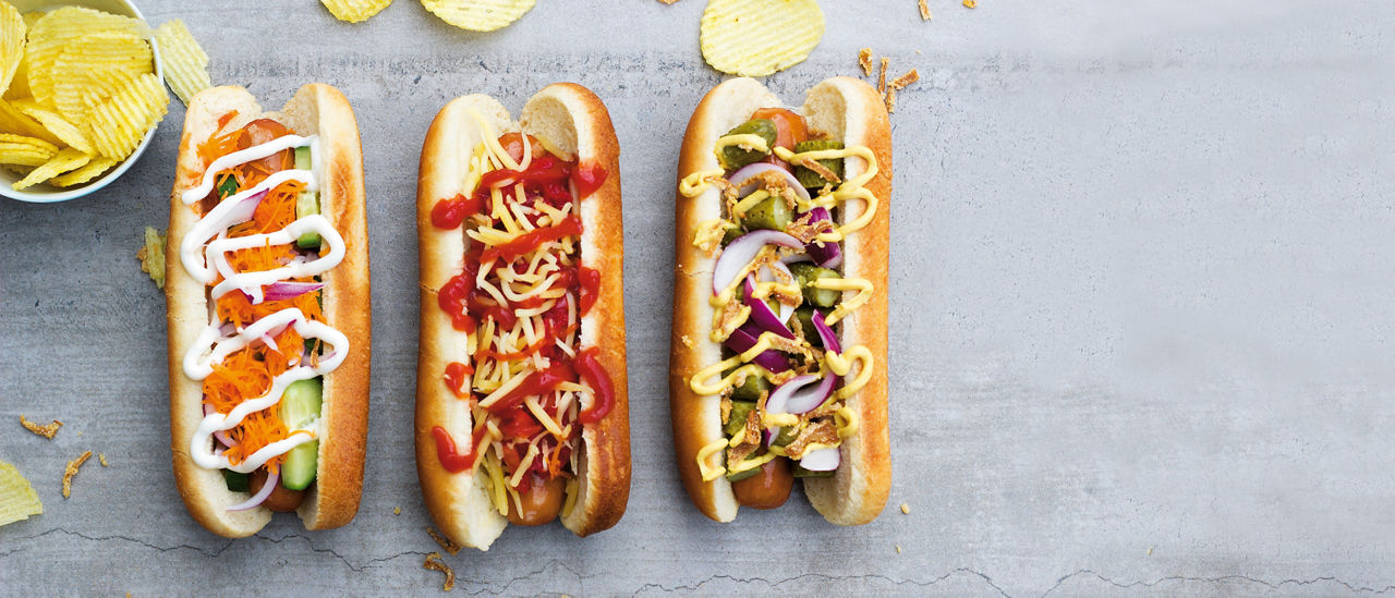 Amerikaanse hotdogs bij ALDI