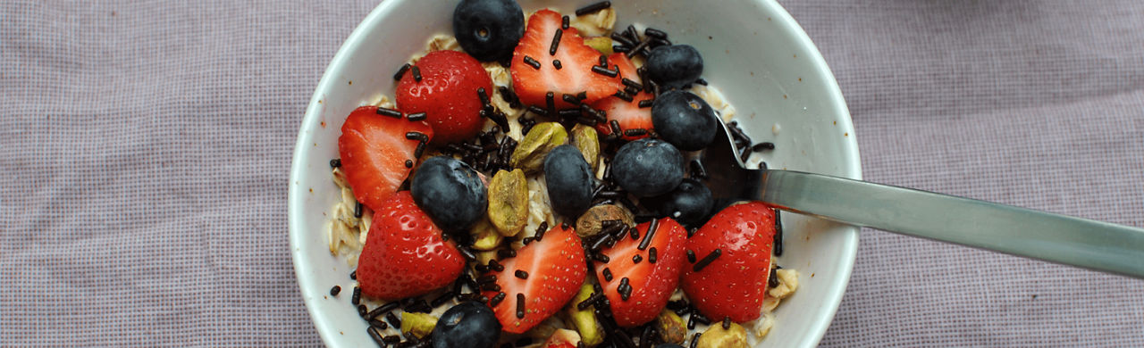 havermoutpap fruit noten kiekeboe pure hagelslag