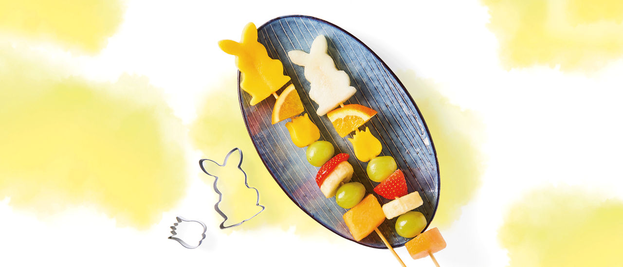 Fruit spiesjes van ALDI