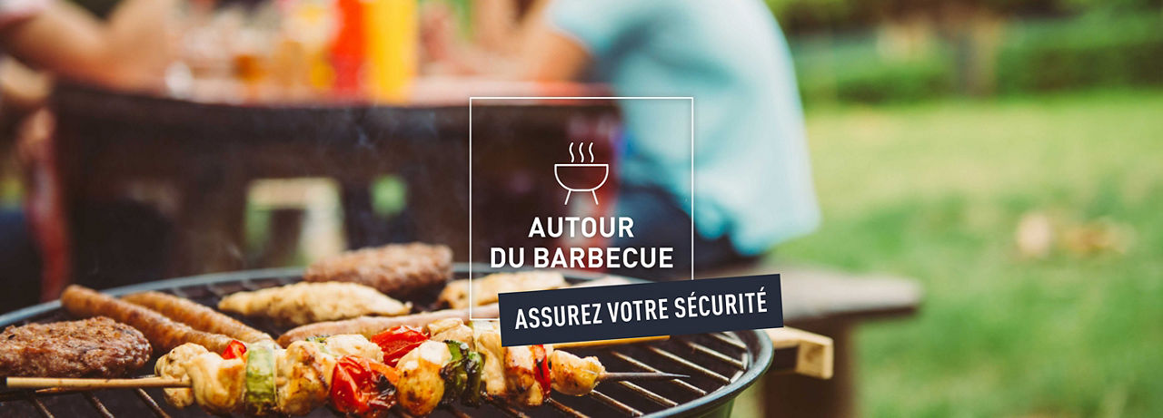 sécurité autour du barbecue