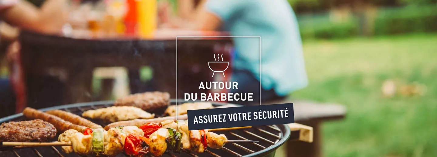 sécurité autour du barbecue