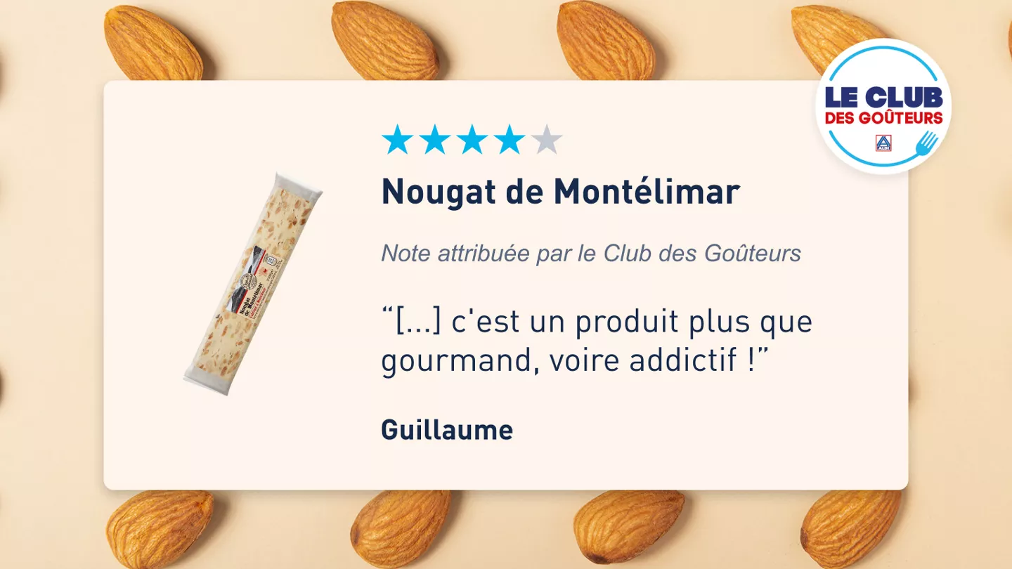 Avis nougat de Montélimar
