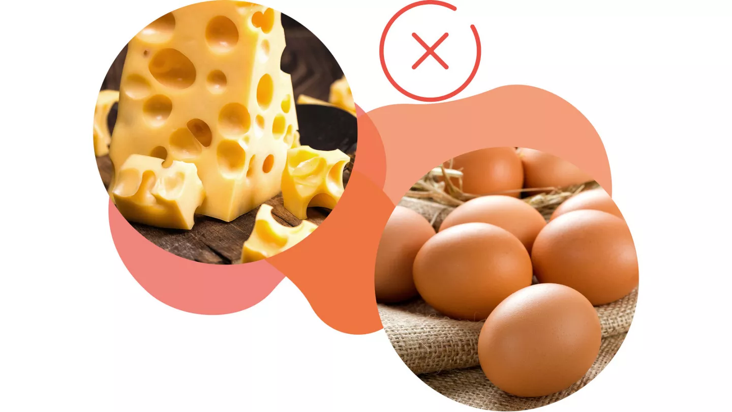 zero waste mrożonki jajka i ser