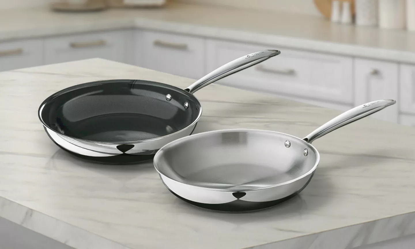 Patelnie ze stali nierdzewnej