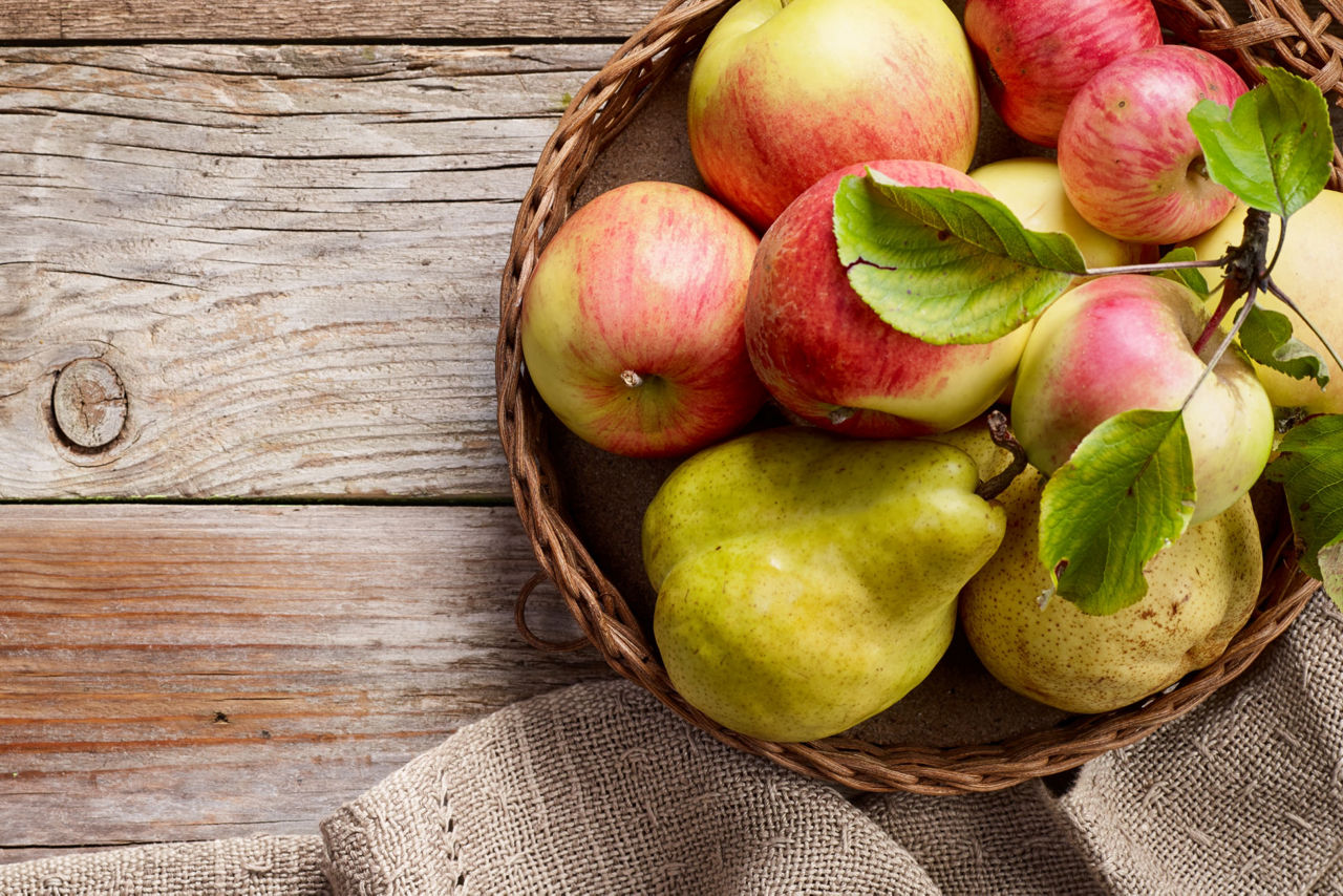 les pommes et poires