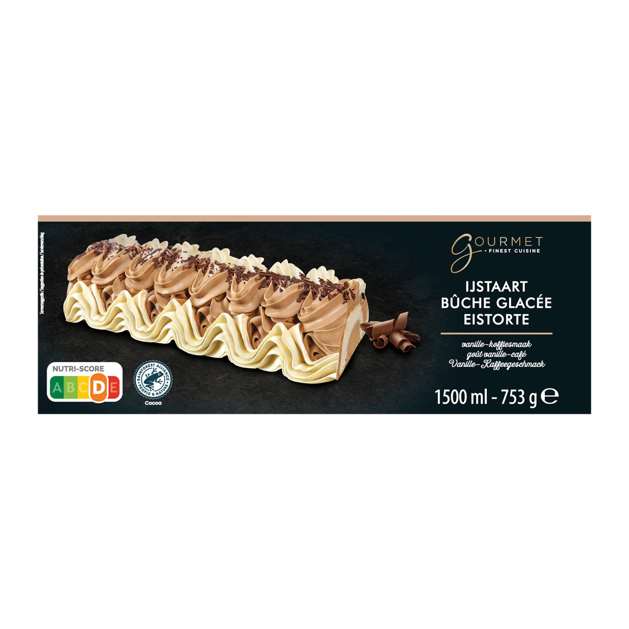Gourmet Vanille-mokka-ijstaart