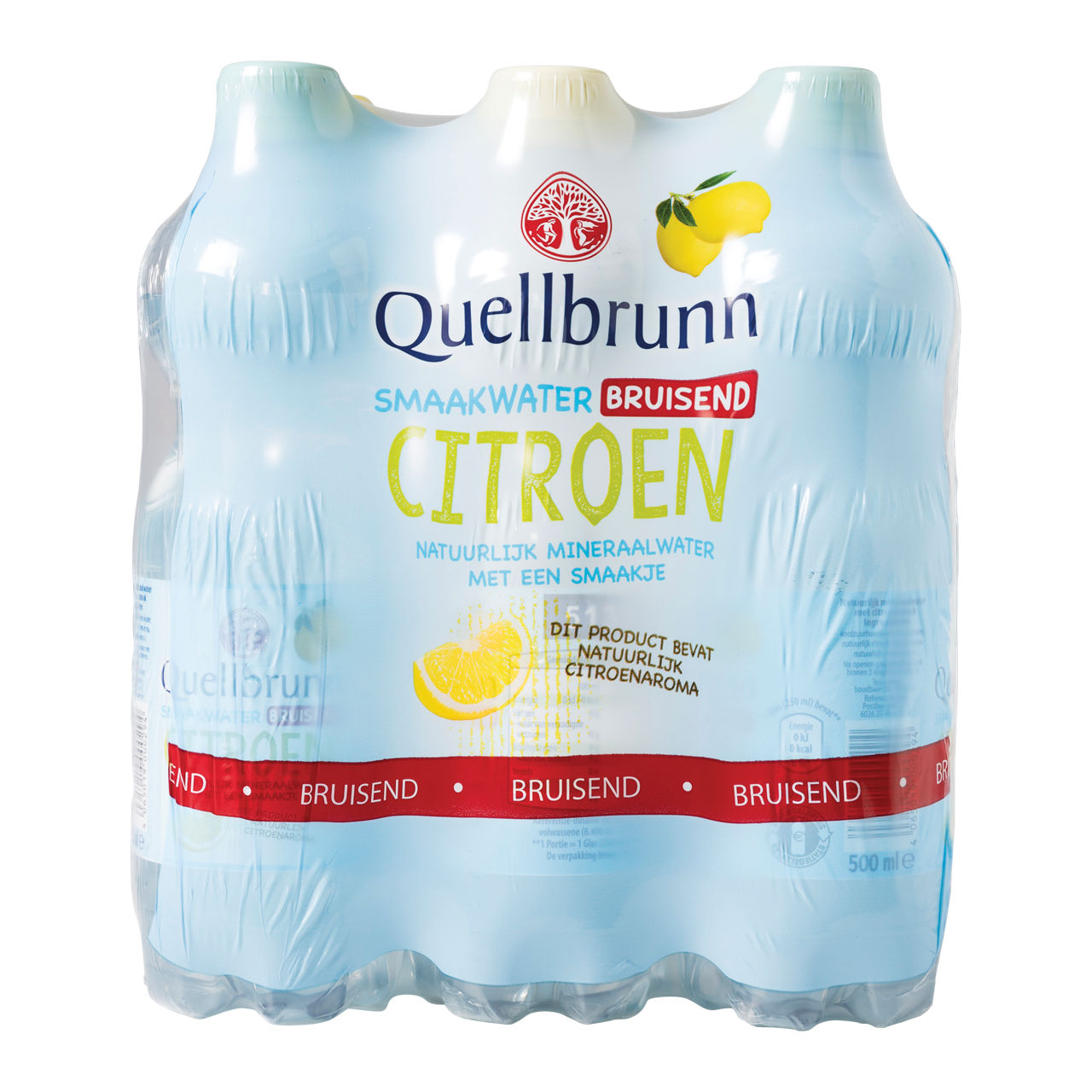 6-pack bruisend smaakwater citroen