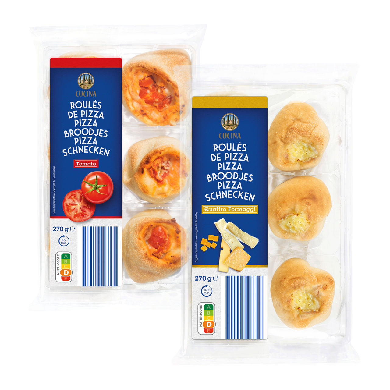 Pizzabroodjes