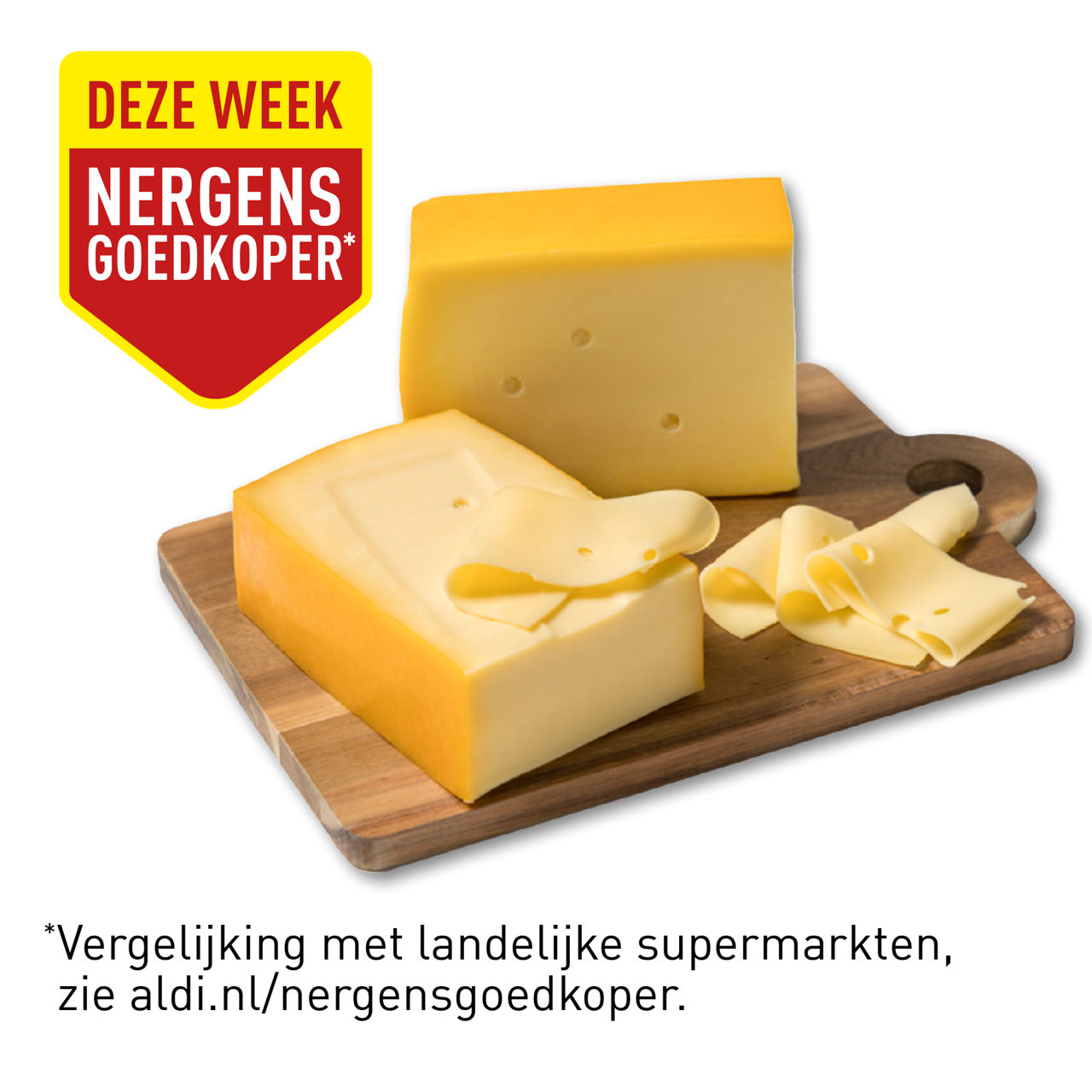 Goudse kaas 48+ stuk jong belegen