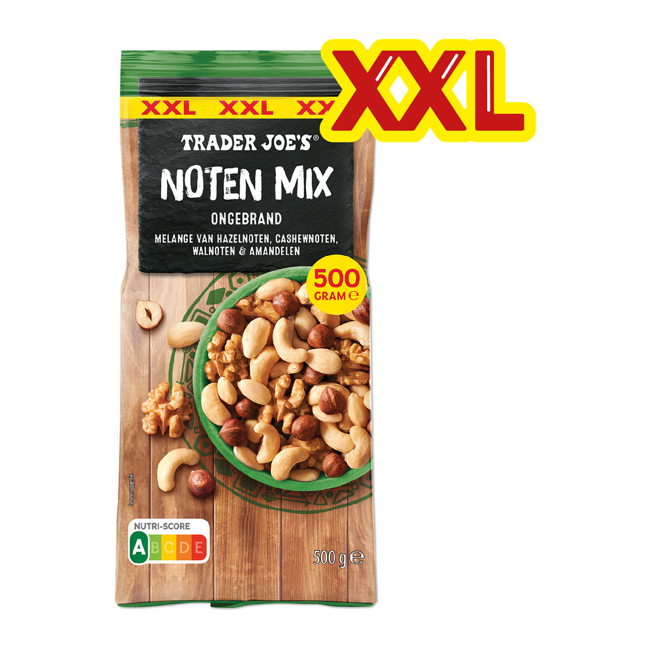 Notenmix ongebrand