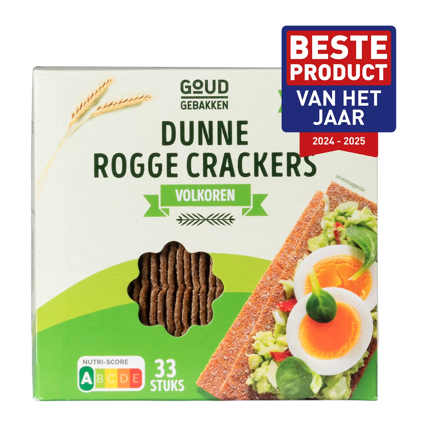 Dunne roggecrackers