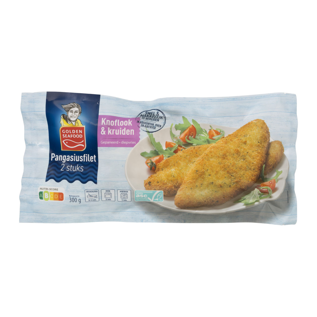 Gepaneerde pangasiusfilets